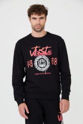 JUST CAVALLI Czarna męska bluza R 1998 Dripp, Rozmiar M. Czarne bluzy bez kaptura męskie Just Cavalli, m. W wyprzedaży za 599.99 zł.