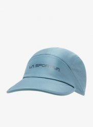 Czapka do biegania La Sportiva Pure Cap. Niebieskie czapki męskie La Sportiva, bez wzorów, z materiału. Za 142.99 zł.