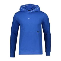 Bluza sportowa męska Nike NK Strike 22 PO Hoody M. Białe bluzy sportowe męskie Nike, bez wzorów, sportowe, bez kołnierzyka, bez ramiączek. W wyprzedaży za 203.85 zł.