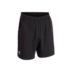 SPODENKI TENIS DRY 500 męskie. Niebieskie szorty męskie ARTENGO, bez wzorów, z materiału, sportowe. Za 34.99 zł.