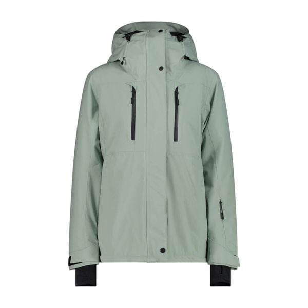 Kurtka narciarska damska CMP 34W3926. Czarne kurtki damskie CMP, bez wzorów, bez kaptura, narciarskie. Za 559.99 zł.