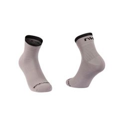 Skarpety rowerowe NORTHWAVE Origin Sock. Szare skarpetki damskie Northwave, bez wzorów. Za 47.99 zł.