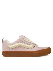 Vans Tenisówki Knu Skool VN000D6ZO3N1 Różowy. Czerwone trampki i tenisówki damskie Vans, bez wzorów, ze skóry. Za 229.99 zł.