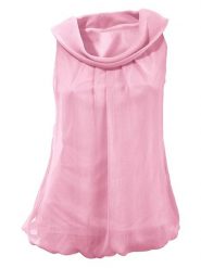 Heine Bluzka w kolorze jasnoróżowym rozmiar: 42. Różowe bluzki damskie Heine, bez wzorów, bez kołnierzyka, bez ramiączek. Za 65.45 zł.