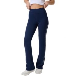 Legginsy damskie 4F CAS. Niebieskie legginsy damskie 4f, uniwersalny, bez wzorów, z dzianiny. Za 106.99 zł.