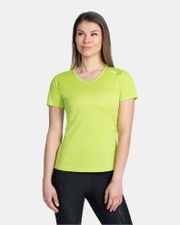 Damska koszulka biegowa Kilpi DIMA-W. Zielone t-shirty damskie Kilpi, s, bez wzorów, z materiału, bez kołnierzyka. Za 81.23 zł.