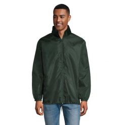 Kurtka Wiatrówka Unisex Dla Dorosłych. Czerwone kurtki damskie SOL'S, s, bez wzorów, sportowe, bez kaptura. Za 72.99 zł.