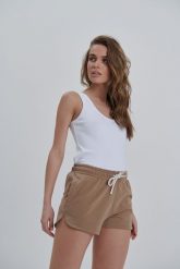 SPODENKI STELLA MACHIATTO L - Flawless. Spodenki sportowe damskie Flawless, l, z bawełny, trekkingowe. Za 48.00 zł.