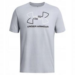T-shirt Męski Z Krótkim Rękawem Foundation. Szare t-shirty męskie Under Armour, m, bez wzorów, bez kołnierzyka. Za 163.99 zł.