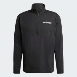 Koszulka Terrex Multi Climacool 1/2 Zip Long Sleeve. Zielone koszulki męskie z długim rękawem Adidas, s, z dżerseju. Za 259.00 zł.