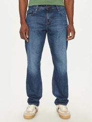 Mustang Jeansy Denver 1016340 Niebieski Straight Fit. Niebieskie jeansy męskie Mustang. Za 209.99 zł.
