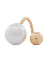 TWINSET Pierścionek Anello 252TA413A Złoty. Żółte pierścionki damskie Twinset, metalowe. Za 419.99 zł.