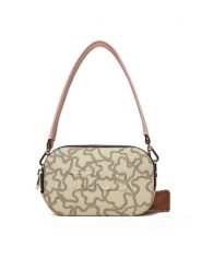 TOUS Torebka Kaos Icon 2002127601 Beżowy. Brązowe torebki klasyczne damskie Tous, bez wzorów, ze skóry, bez dodatków. Za 569.99 zł.