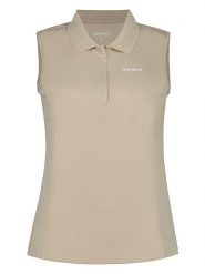 Icepeak Top funkcyjny "Bazine" w kolorze szarobrązowym rozmiar: XL. Brązowe topy damskie ICEPEAK, xl, bez wzorów, bez kołnierzyka. Za 56.79 zł.