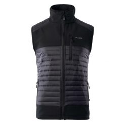 Bezrękawnik Męska Pikowany Ralph II. Czarne kamizelki męskie ELBRUS, m. Za 261.99 zł.