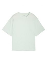 Puma Koszulka funkcyjna "Train All Day Essential" w kolorze zielonym rozmiar: M. Zielone bluzki sportowe damskie Puma, m, z materiału, bez kołnierzyka, bez ramiączek. Za 90.95 zł.
