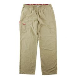 Second life - Dickies Spodnie Męskie Cargo - Jak nowy. Brązowe spodnie materiałowe męskie Dickies, bez wzorów, casualowe. Za 106.46 zł.
