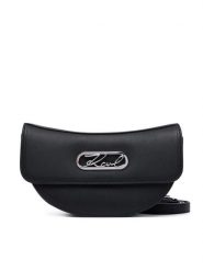 KARL LAGERFELD Torebka B4W30232 Czarny. Czarne listonoszki damskie Karl Lagerfeld, bez wzorów, ze skóry, bez dodatków. Za 1,099.00 zł.