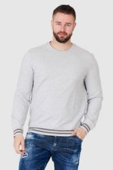 GUESS Szara bluza męska z logo. Szare bluzy bez kaptura męskie Guess, m. W wyprzedaży za 219.99 zł.