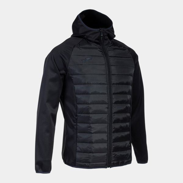 Kurtka bluza sportowa męska Berna III Softshell Hoodie. Czarne bluzy bez kaptura męskie Joma, m, bez wzorów, z materiału, bez kaptura. Za 148.00 zł.