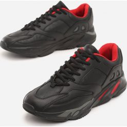 Czarne Buty Sportowe Village. Czarne buty sportowe na co dzień męskie Born2be, bez zapięcia. Za 109.99 zł.