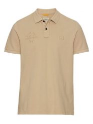 Camel Active Koszulka polo w kolorze beżowym rozmiar: L. Brązowe koszulki polo męskie Camel Active, l, bez wzorów, z bawełny, bez ramiączek. Za 171.28 zł.