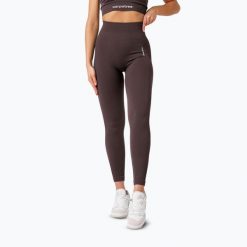 Legginsy treningowe damskie Carpatree Allure Seamless. Brązowe legginsy damskie Carpatree, m, bez wzorów, z elastanu. Za 269.99 zł.