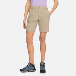 Spodenki damskie VIKING Sumatra Lady. Brązowe szorty damskie VIKING, bez wzorów, z elastanu, sportowe. Za 179.90 zł.