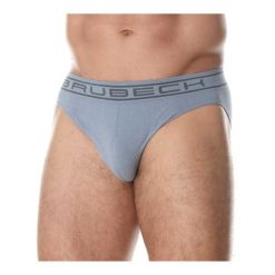 Slipy męskie bawełniane Brubeck COMFORT COTTON. Szare slipki męskie Brubeck, bez wzorów, z bawełny. Za 41.99 zł.