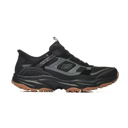Buty trekkingowe męskie Skechers Vigor At. Czarne buty trekkingowe męskie Skechers, z materiału, bez zapięcia. Za 300.00 zł.