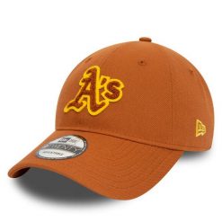 Czapka z daszkiem New Era. Brązowe czapki męskie New Era, bez wzorów. Za 159.99 zł.