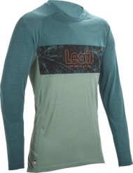Koszulka rowerowa LEATT Jersey MTB Gravity 2.0. Niebieskie t-shirty sportowe męskie LEATT, xl, z bawełny, bez ramiączek, rowerowe. Za 279.99 zł.