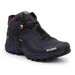 Buty trekkingowe męskie Salewa MS Ultra Flex 2 Mid Gtx. Szare buty trekkingowe męskie Salewa, z materiału, za kostkę, bez zapięcia, trekkingowe. Za 969.00 zł.