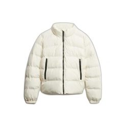 Damska kurtka puchowa Superdry Sports. Białe kurtki damskie Superdry., bez wzorów, z puchu, bez kaptura. W wyprzedaży za 475.80 zł.