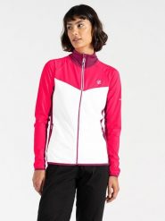 Dare 2b Kurtka polarowa "Ascending Core" w kolorze różowo-białym rozmiar: 44. Białe kurtki damskie Dare 2b, bez wzorów, z materiału, bez kaptura. Za 110.95 zł.