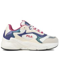 Buty sportowe damskie Fila COLLENE CB WMN. Białe buty sportowe na co dzień damskie Fila, bez wzorów. Za 199.00 zł.