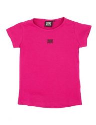 Energetyczna koszulka dla dziewczynki. Czerwone koszulki dziewczęce LEONE 1947 APPAREL, xs, bez wzorów, z bawełny, bez ramiączek. Za 63.11 zł.