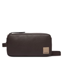 Saszetka Emporio Armani. Brązowe saszetki męskie Emporio Armani. Za 894.99 zł.