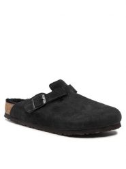 Birkenstock Klapki Boston Vl/Sheraling 0259881 Czarny. Czarne klapki i japonki męskie Birkenstock, ze skóry. Za 809.99 zł.