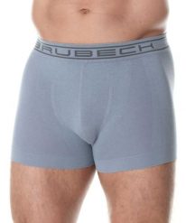 Bokserki męskie bawełniane Brubeck COMFORT COTTON. Szare bokserki męskie Brubeck, bez wzorów, z bawełny. Za 39.99 zł.