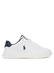 Polo Ralph Lauren Sneakersy RL03844101 Biały. Białe buty sportowe chłopięce Polo Ralph Lauren, bez wzorów, ze skóry, bez zapięcia. Za 449.99 zł.