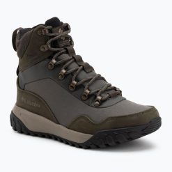 Buty trekkingowe męskie Columbia Burnsider Omni-Heat Infinity. Zielone buty trekkingowe męskie Columbia, na zimę, bez zapięcia, omni-heat (columbia). Za 469.99 zł.