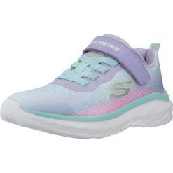 Buty SKECHERS BOUNDLESS COLOR BLITZ Niebieski. Niebieskie buty trekkingowe męskie Skechers, z syntetyku, bez zapięcia, trekkingowe, Skechers Sport. Za 195.99 zł.