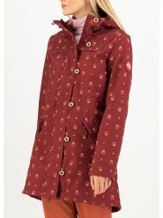 Blutsgeschwister Parka "Wild Weather" w kolorze brązowo-jasnoróżowym rozmiar: S. Brązowe parki damskie Blutsgeschwister, s, bez wzorów, z materiału. Za 153.71 zł.