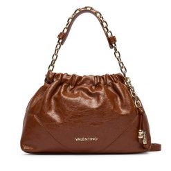 Torebka Valentino. Brązowe torebki klasyczne damskie Valentino, bez wzorów, bez dodatków. Za 679.99 zł.