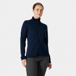 Bluza damska Helly Hansen Versalite Fleece. Niebieskie bluzy z kapturem damskie Helly Hansen, l, z elastanu. Za 391.00 zł.