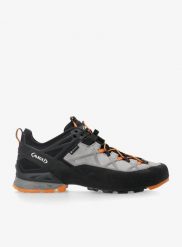 Buty podejściowe męskie AKU Rock DFS GTX. Szare buty trekkingowe męskie Aku, z gore-texu, bez zapięcia, trekkingowe, gore-tex. Za 775.49 zł.
