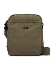 BOSS Saszetka 50568480 Zielony ciemny. Zielone saszetki męskie Boss, z materiału. Za 449.99 zł.
