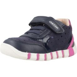 Buty GEOX B IUPIDOO GIRL Niebieski. Czerwone obuwie treningowe damskie Geox, na fitness i siłownię. Za 174.99 zł.
