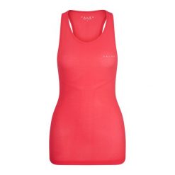 Damski tank top Falke Ultralight Cool. Czerwone topy sportowe damskie Falke, s, bez wzorów, z dzianiny, bez ramiączek. Za 297.50 zł.
